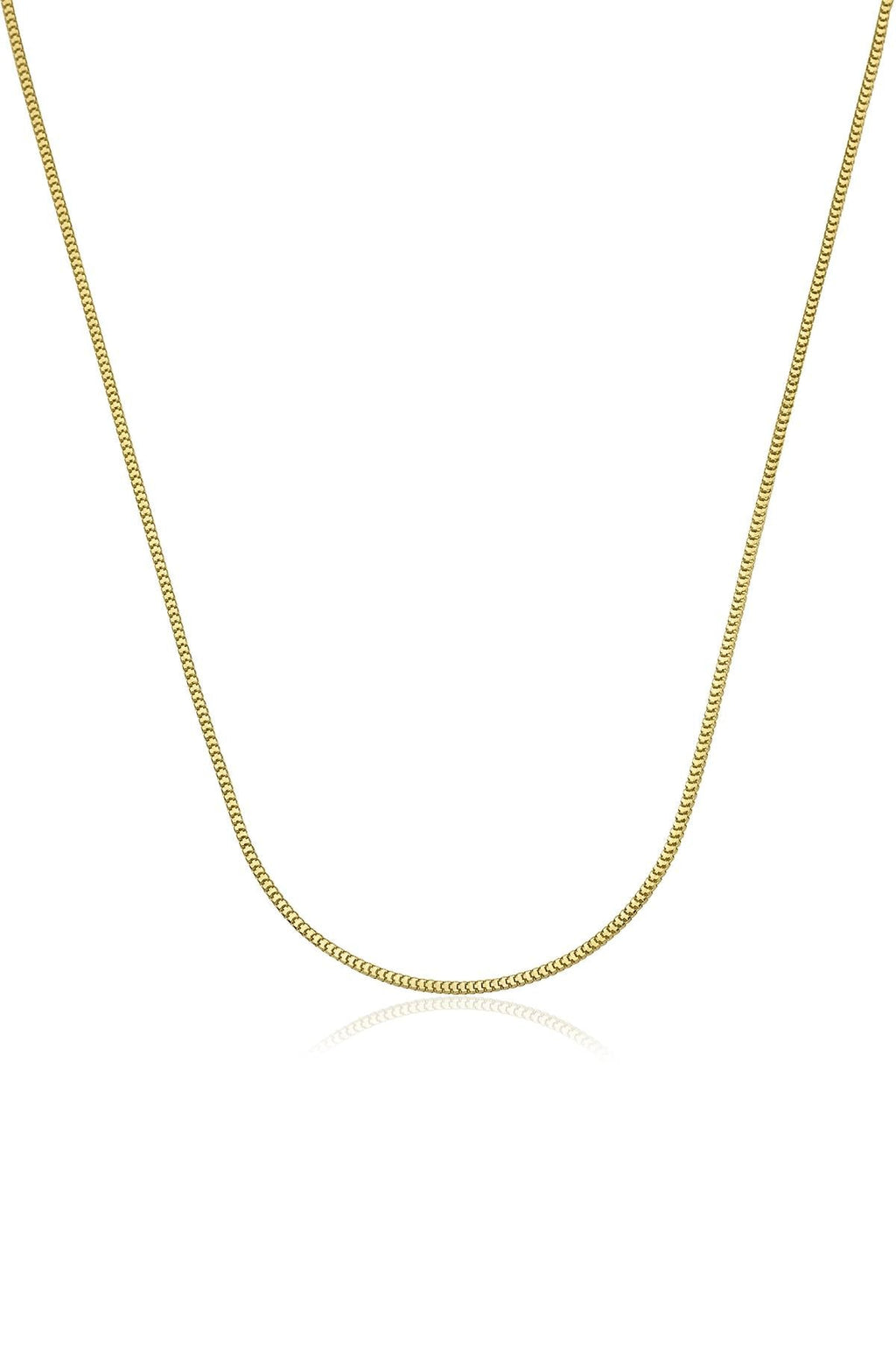 14ct Gold Box Chain Necklace