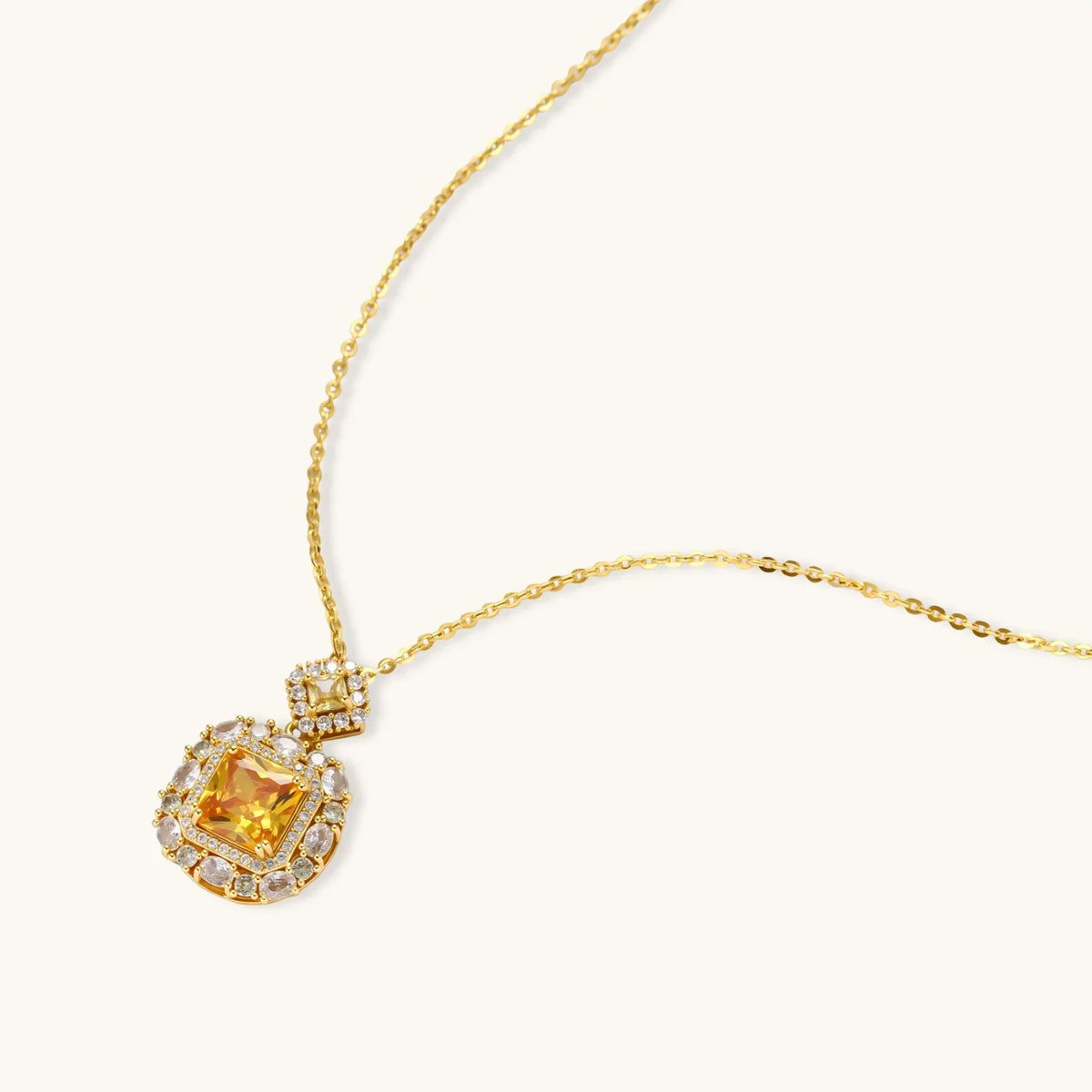Goldenes Quadrat Luxus-Set