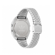 Adidas Digitale Damenuhr – Edelstahl, 36 mm