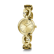Guess Damenuhr – Gold, 30 mm