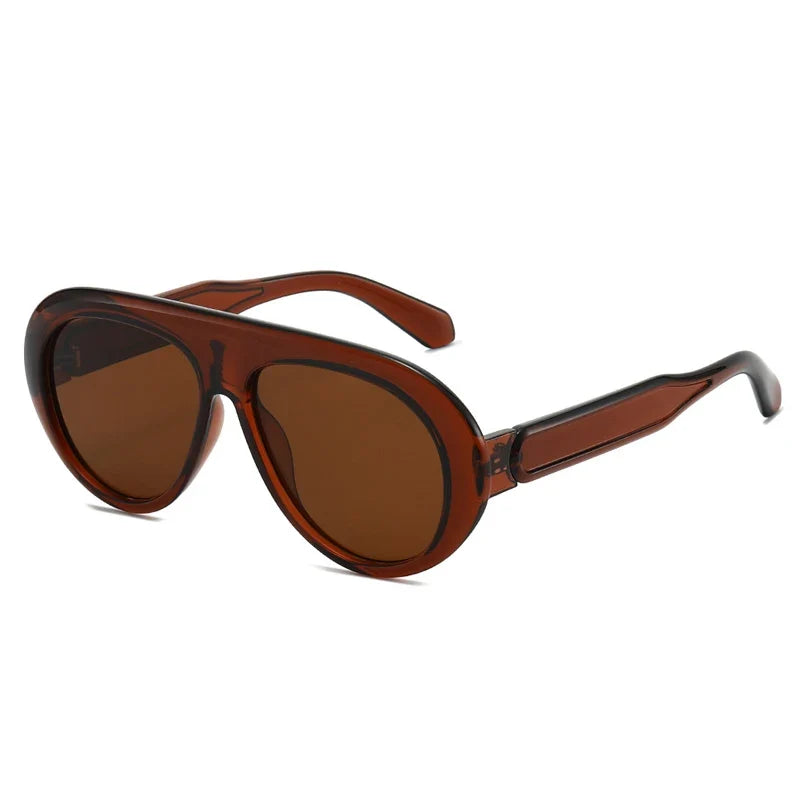 Fearless Resin Pilot Sunglasses