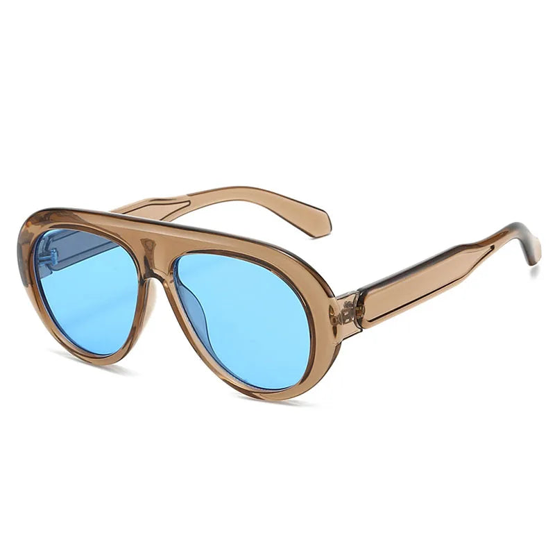 Fearless Resin Pilot Sunglasses