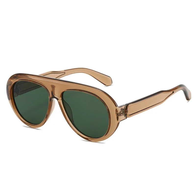 Fearless Resin Pilot Sunglasses