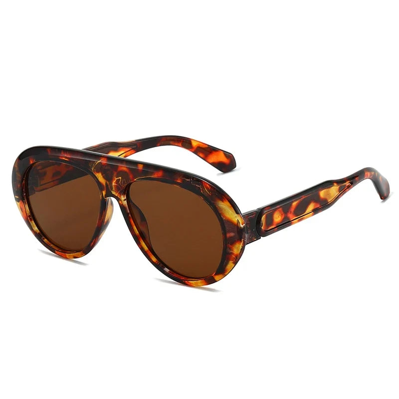 Fearless Resin Pilot Sunglasses