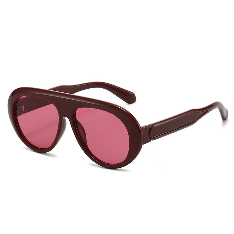 Fearless Resin Pilot Sunglasses