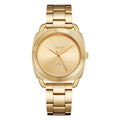 Trnda Women's Gold Stainless Steel Watch, Round Case | Trn-35.8g