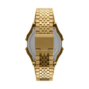 Timex Herrenuhr mit Weckfunktion – Gold, 42 mm