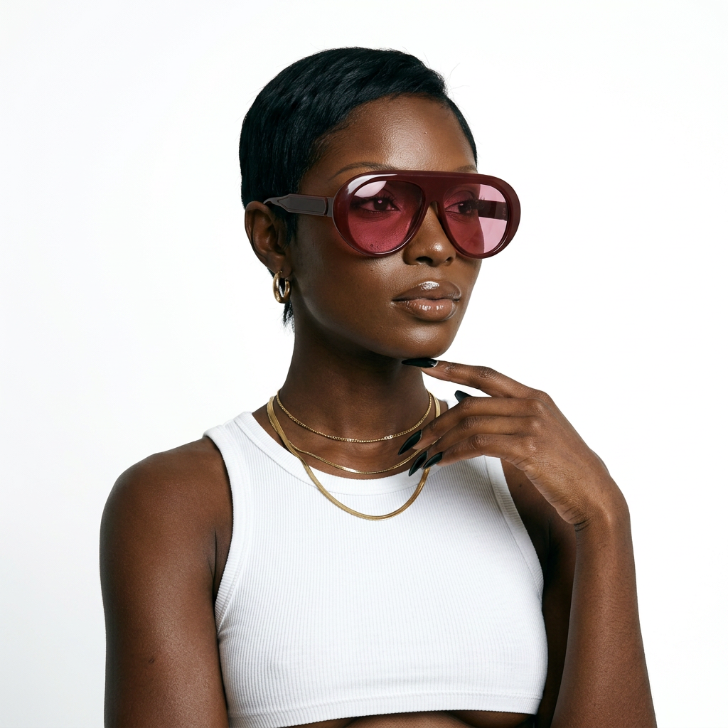 Fearless Resin Pilot Sunglasses
